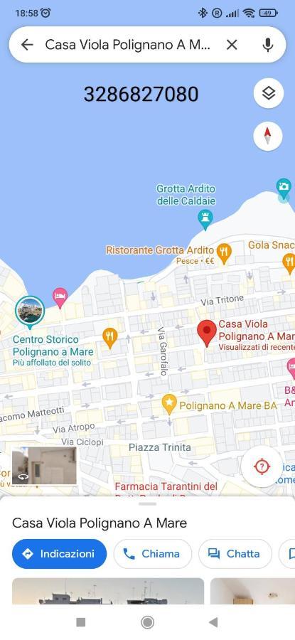 Casa Viola -Locazione Breve Apartment Polignano a Mare Bagian luar foto